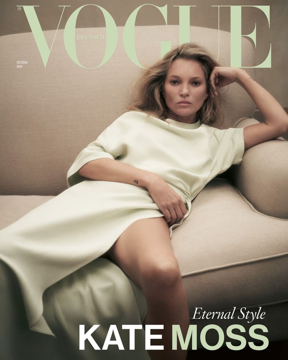 Kate Moss for Vogue Germany - May 2024 #katemoss