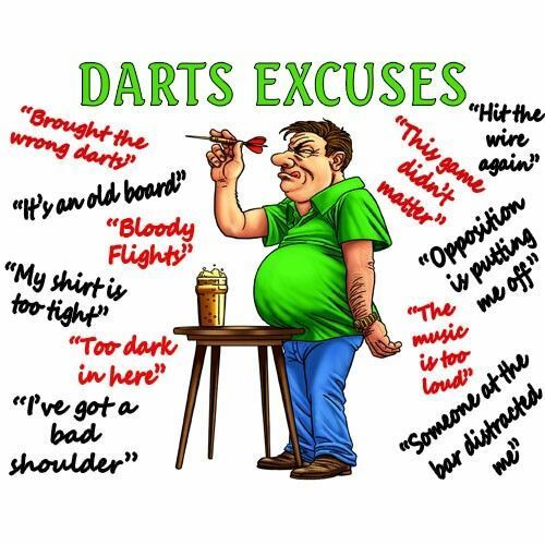 What's your top excuse for a bad game of darts?

#darts #excuses #lndont #britishdarts #dartsuppliescanada