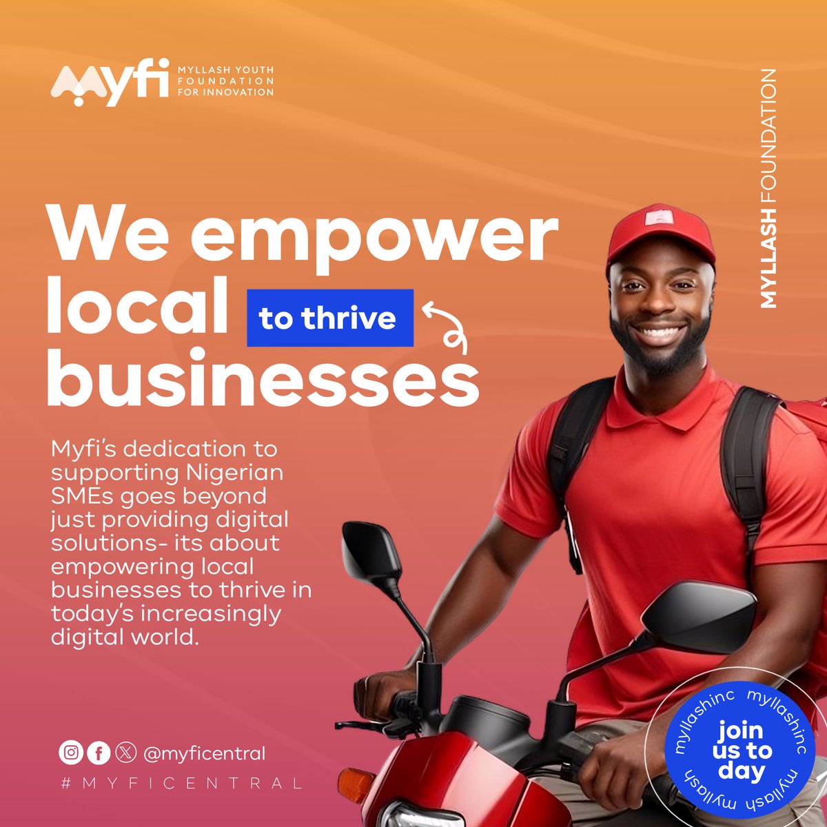 myficentral's tweet photo. Small businesses are the backbone of Nigeria's economy. Our digital solutions are tailored to meet the specific needs of SMEs, helping them thrive in the digital age. Let's work together to empower local businesses.
#myficentral #myfi #techcompany #softwaresolutions 
#SMEs https://t.co/RP4ZGe1yi0