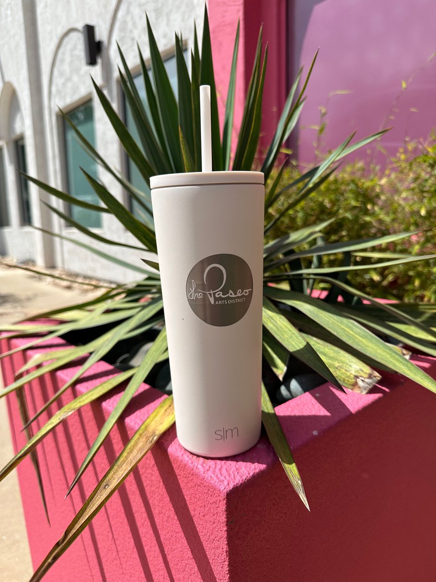 You're going to need to keep your drinks cool when it begins to get hot outside. The new Paseo drink tumblers from Simple Modern are the perfect solution! You can find them at the Paseo Arts & Creativity Center at 3024 Paseo!