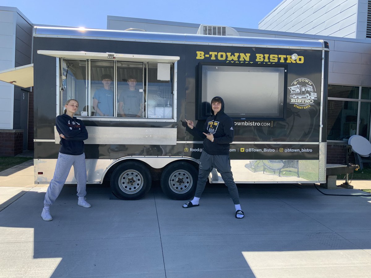 Your Byron Bistro is serving tomorrow for the late start‼️‼️ We will be serving our famous 🐷pork bowl🐻 and 🌽corn chowder🌽for all 3 lunches👨🏻‍🍳 April 25th 11:15-12:45