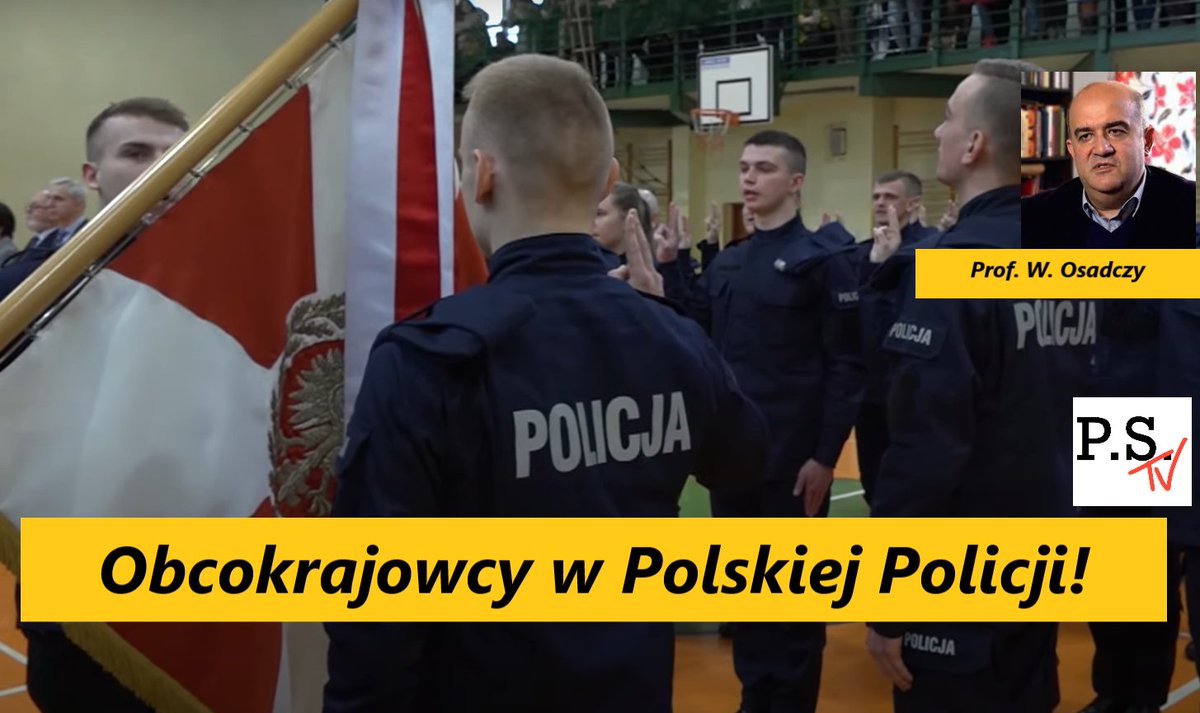 Obcokrajowcy w Polskiej Policji! Część polskiego PKB dla Ukrainy?! Prof. W. Osadczy Link do nagrania: youtube.com/watch?v=kPdMeS…