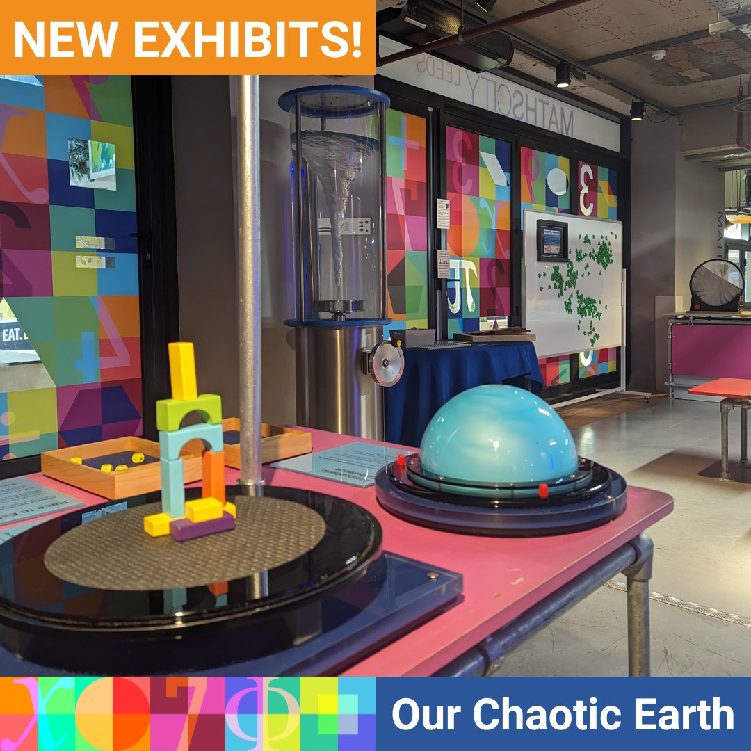 New Zone Alert! Explore the unpredictability of our planet and how small changes can create big differences with our 10 brand new exhibits focusing on “Our Chaotic Earth”.

From extinction to avalanches, book now to be the first to experience MathsCity’s newest exhibits!