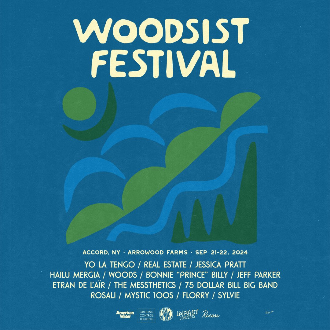 Woodsist Festival returns to Accord, NY this September. Tickets on sale Friday April 26 at 10am Woodsistfestival.com