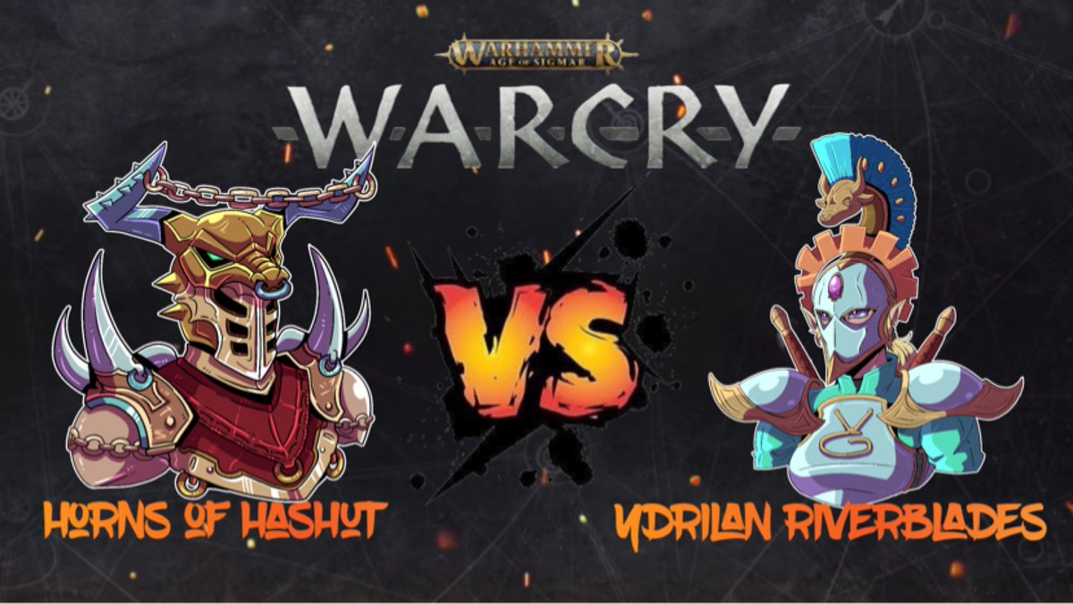 In todays Warcry Battle Report we have the Horns of Hashut taking on the Ydrilan Riverblades of the Lumineth Realm-Lords. Warcry Battle Report: Ydrilan Riverblades vs Horns of Hashut youtu.be/uPp1vm3t_n0?si… via @YouTube