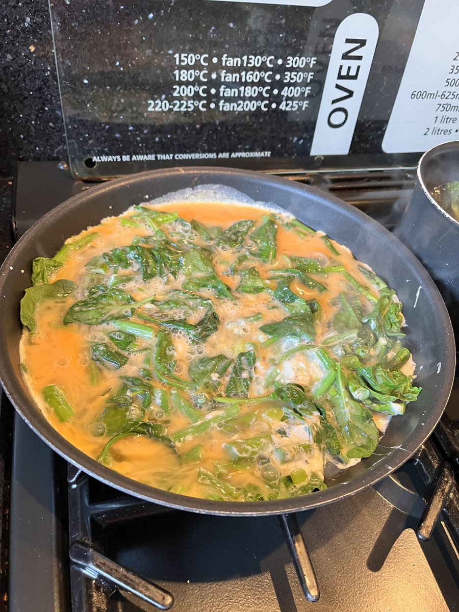 lee_wilkinson2's tweet photo. Something vegetarian for either a quick dinner, lunch or I guess even breakfast! A spring green frittata to take advantage of the start of spring vegetables! 

⭐️💫 Recipe here: https://t.co/jPqz9W0FVX

#WilkoCooks #Homemade #Vegetarian #SpringGreens #TwitterSupperClub https://t.co/rUdL8cKvfv