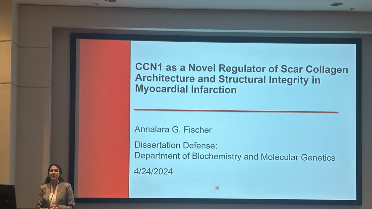 Congratulations to the newly minted Dr. Annalara Fischer, from Dr. Joseph Moore’s laboratory, who successfully defended her PhD thesis this afternoon. We are proud of you and your future is bright.