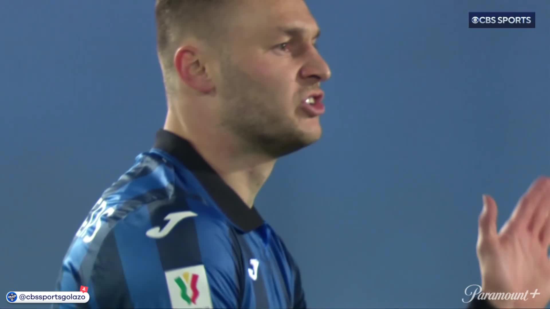 JUST EIGHT MINUTES IN AND TEUN KOOPMEINERS HAS ATALANTA LEVEL ON AGGREGATE IN THE COPPA ITALIA SEMIFINAL 😤