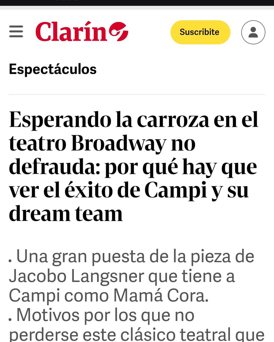 martinCampi's tweet photo. Gracias @clarincom https://t.co/6boQNHBg01