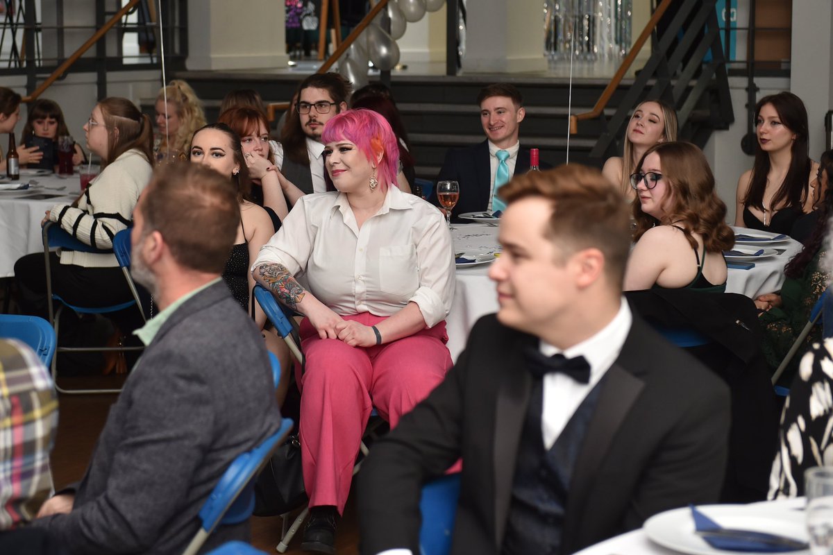 CardiffMetSU's tweet photo. First half of our evening is over as we celebrated our Student Led Teaching Awards winners 🤩🫶

Next up our SU Student Achievement Awards - We can’t wait to get going 😮‍💨✨

📸  @ciacIMAGES https://t.co/Y2fW1oi73C