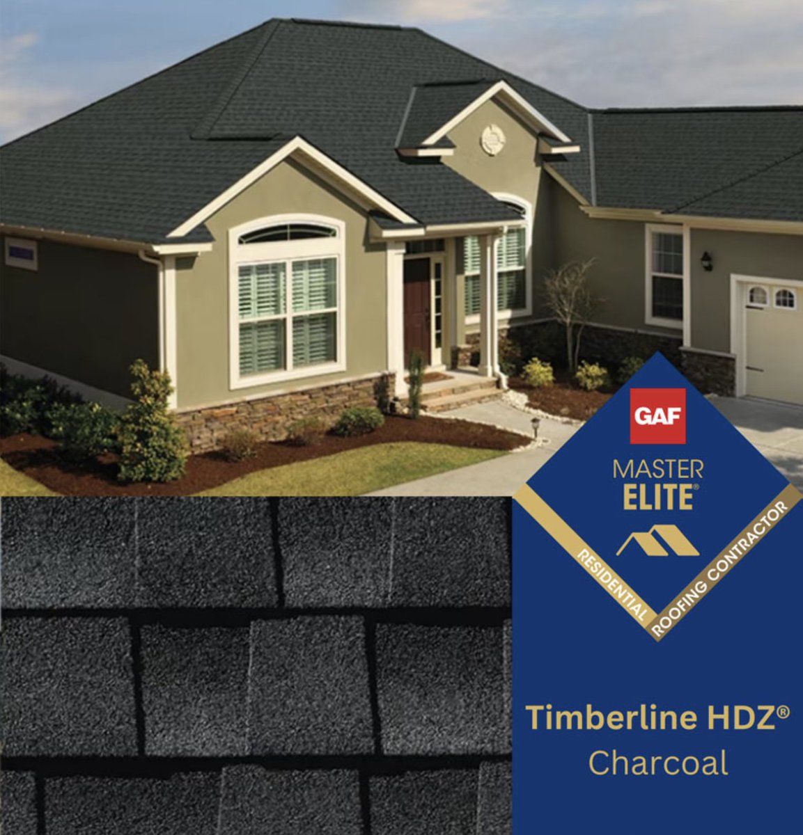 As a Master Elite certified contractor, we are proud to showcase one of our favorite products, the Timberline HDZ shingle. Made right here in the USA and backed by a limited lifetime warranty, the 24 unique colors on offer are sure to create lasting curb appeal to any home!