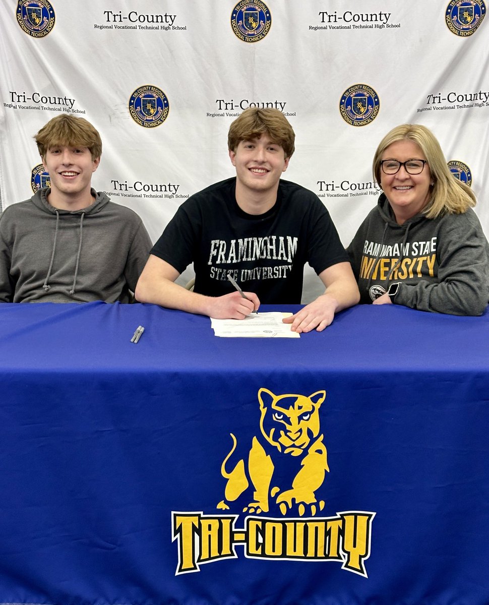 Congratulations to Shawn Gerety ‘24 who is playing football at Framingham State University next year.  #tcpride