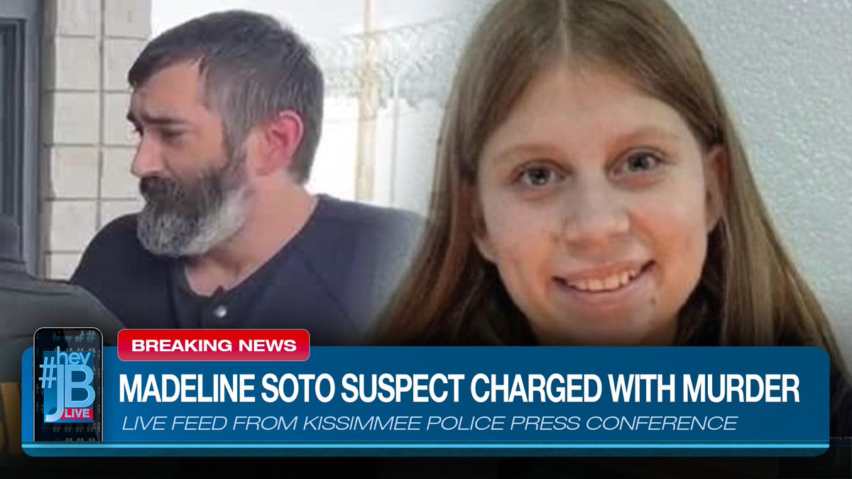 #BREAKING: Stephan Sterns has been charged with first-degree murder after the death of 13-year-old #MadelineSoto, @WFLA has learned. Police and the State Attorney's Office have called a 4:00 press conference on a 'high interest case.' 3:30PM STREAM LINK: youtube.com/live/QLvm2J3l9…