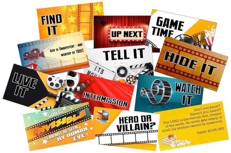 KidminTalk's tweet photo. BIBLE BLOCKBUSTERS - Big Bible Beginnings is an 8-week movie-themed series from it Bible Curriculum that provides an overview of the Big Bold Stories from the amazing first Book of the Bible - Genesis! https://t.co/8nXqLDnOzQ #Kidmin https://t.co/sNWexcDeuI