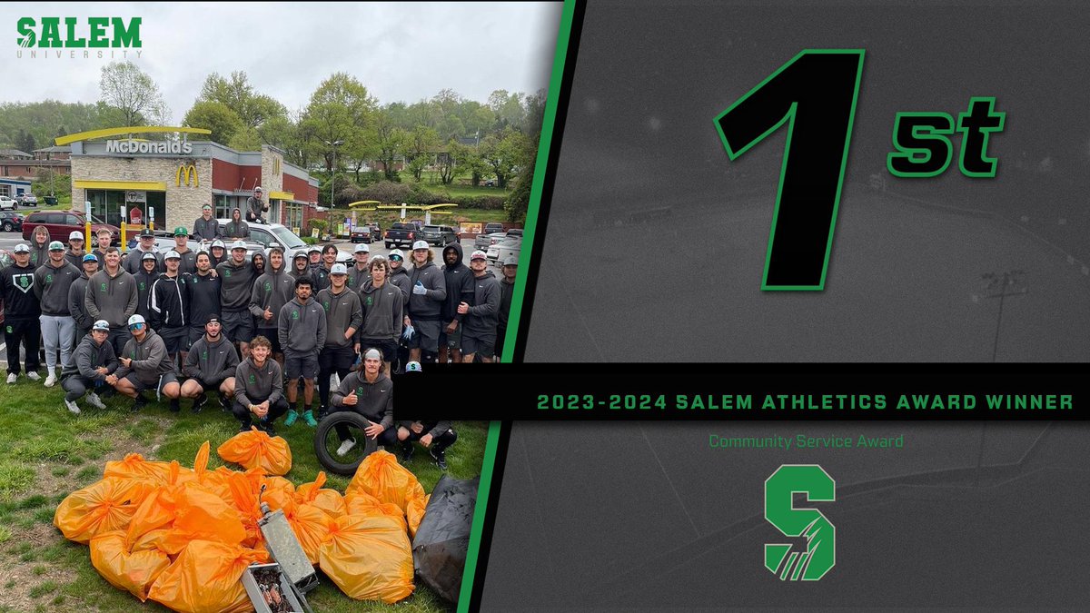 SalemBSBL's tweet photo. Tigers Baseball also earned the Team S&amp;C award, AND the Team Community Service Award❗️ https://t.co/IRBXYSRuCS