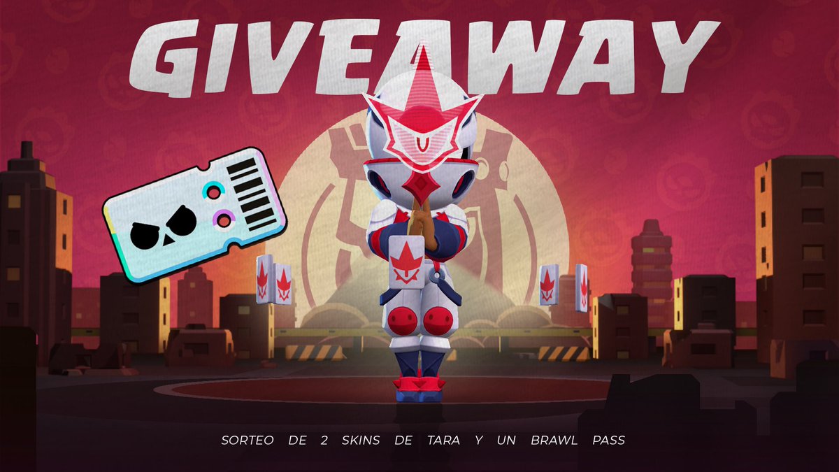 🟠 BRAWL STARS - GIVEAWAY 🎁 x2 URBAN NINJA TARA SKIN 🥷🏻 x1 BRAWL PASS PLUS 🎫 To enter: ✅ Follow us ✅ Follow: @Recameca, @kevincito_CR, @LigaNacionalESV & @LadronesSquad ✅ Like & Retweet ✅ Mention 2 friends Finish on 5th May ! #BrawlStars #BrawlTalk