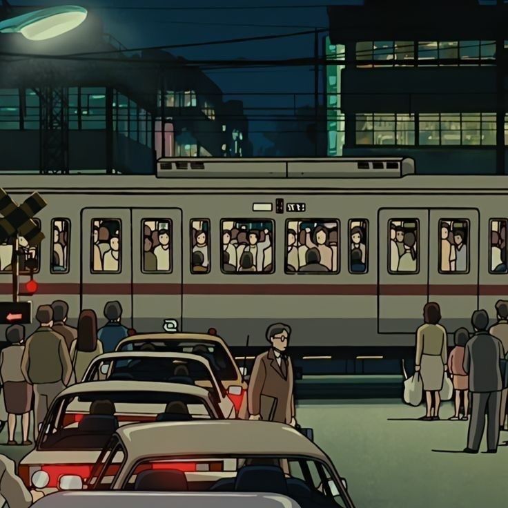 Cityscapes from Whisper of the heart (1995).