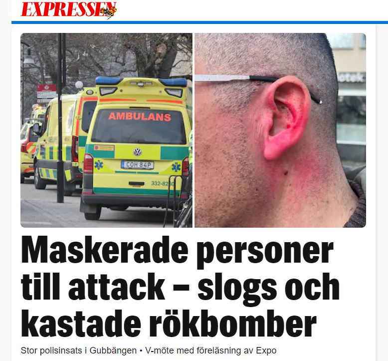 Vad hände här? @Expressen