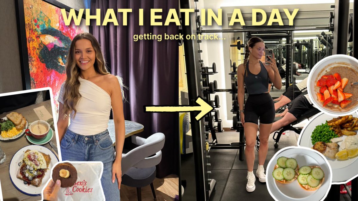 WHAT I EAT IN A DAY | getting back on track and what I got for my 25th birthday!
youtu.be/JaHoafpBvto