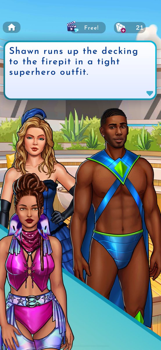 boops_queen's tweet photo. @LoveIsland_Game Thiiiiis is hilarious. Please fix my man’s outfit 😭 https://t.co/0lI5boEssk