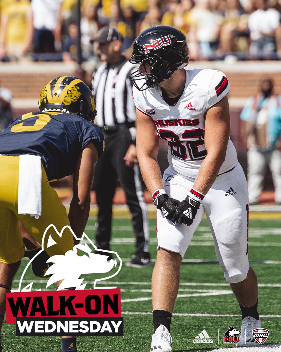 We ❤️ Walk-Ons…they’ve made up a huge part of our foundation here at NIU. This week we keep that tradition going with Walk-On Wednesday, featuring @JacobWaskow @EspnMo @MattSchooley74 @TT_EightTwo #TheHardWay