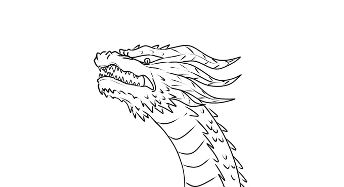 You know what, I'm going to redraw it.
Godzilla and Ghidorah both deserve a glow-up! 