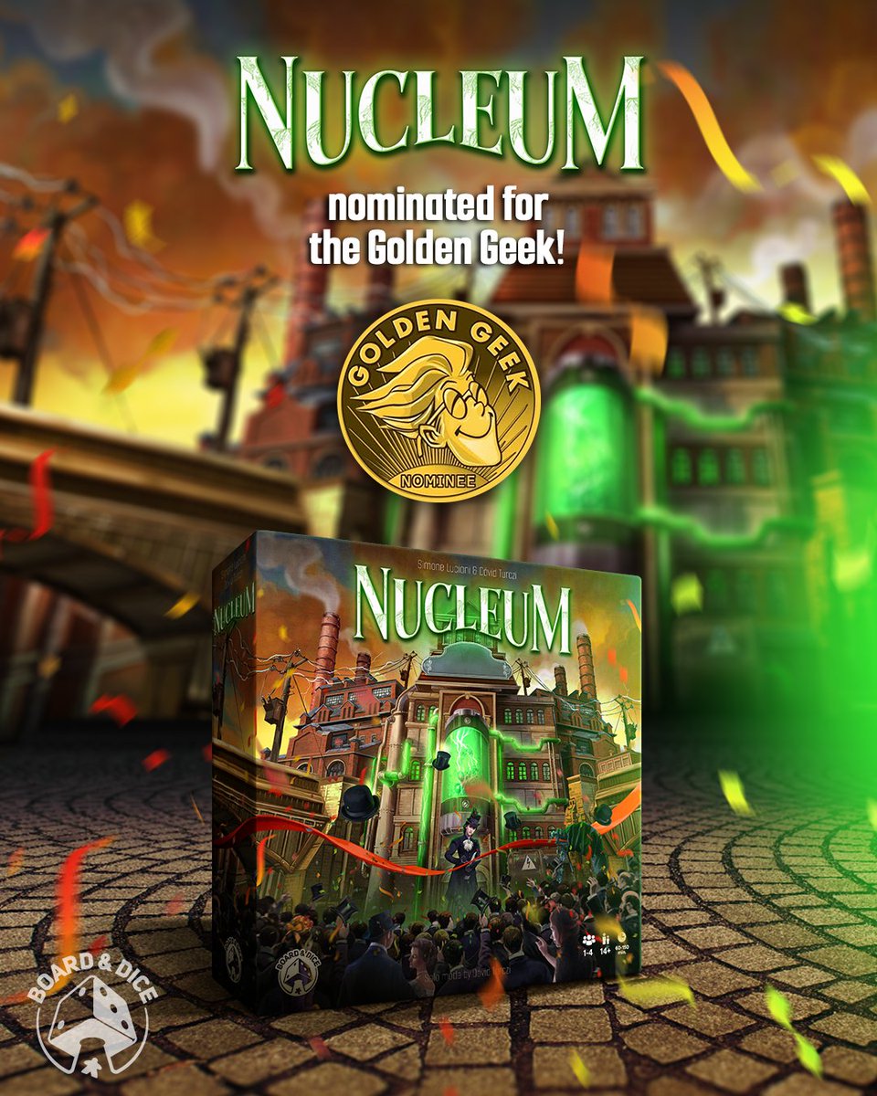 Ladies and gentlemen - have you seen it already? 🤩 Nucleum has been nominated for the Golden Geek Heavy GOTY award! There are no words to describe how delighted we are! Thank you so much for this! The voting closes on the 12th of May - do not forget to participate!