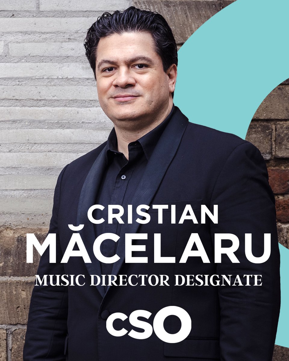 CincySymphony's tweet photo. Announcing the 14th Music Director of the Cincinnati Symphony Orchestra – Cristian Măcelaru!

Please help us welcome @CristiMacelaru to Cincinnati!

Read the tale of how the CSO found its 14th Music Director and discover the person behind the title → https://t.co/lp2FQsJe56 https://t.co/Etgp3ky16c