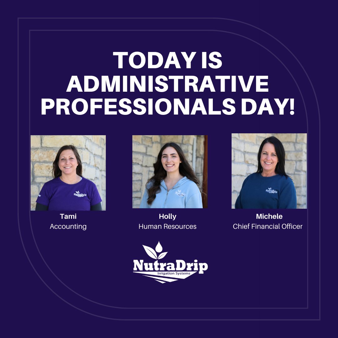 NutraDrip's tweet photo. "Alone, we can do so little; together, we can do so much." – Helen Keller

Thank you for making a difference! We appreciate all you do, even if we don't say it every day. Happy Administrative Professionals Day!

#nutradrip #administrativeprofessionalsday #teamwork https://t.co/F2bXuWongw