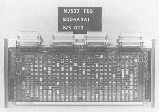 Voyager 1, launched Sept 5, 1977, is furtherest human artifact from Earth, over 15B miles, 24B kms. Magnificent remote debugging has it back sending understandable data after 6 month outage. Flight Data Subsystem computer, 7400 series TI chips (see image), with 8K 16 bit words of…