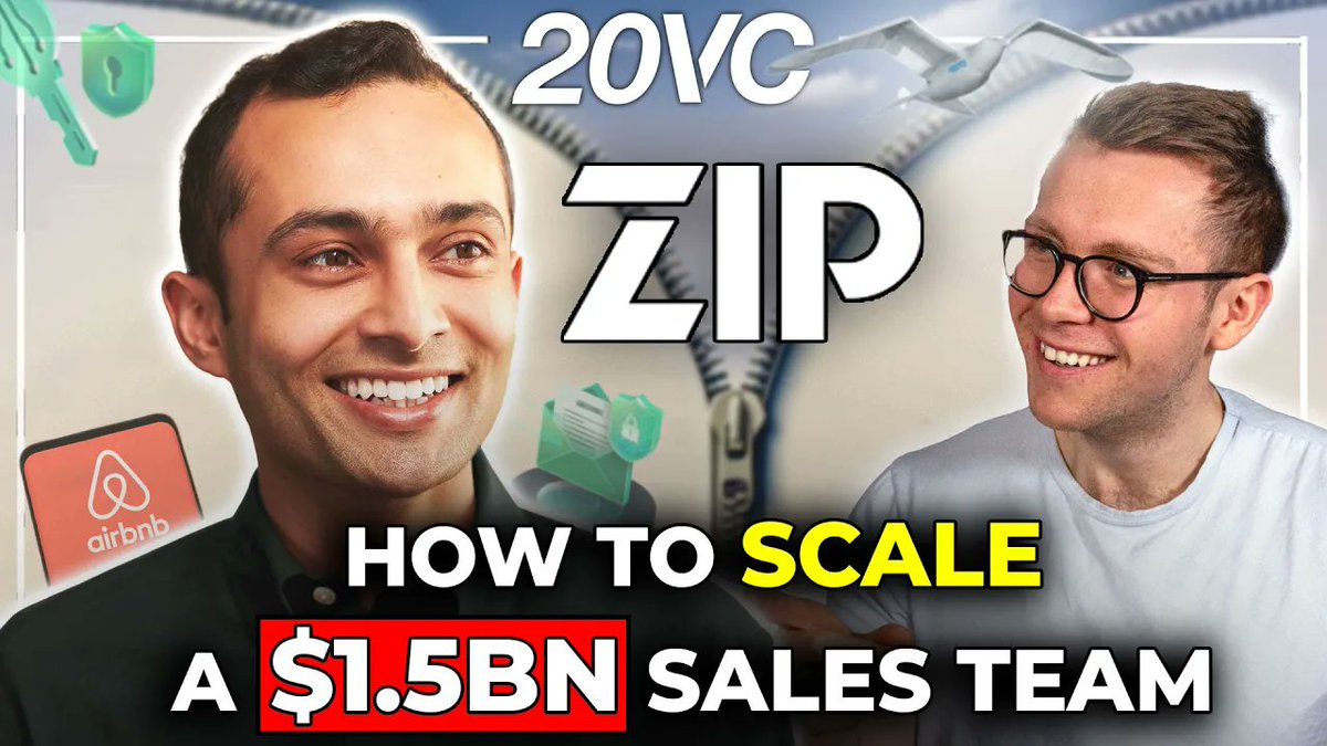 Zip is one of the fastest growing B2B startups. 🚀 $0 ➡️ $1.5BN+ valuation in 18 months 💸 Raised $100M in a Series C 🏧 CRV, Tiger Global & YC Continuity Fund invested My 5 key takeaways from CEO & Co-Founder @rujulz 👇
