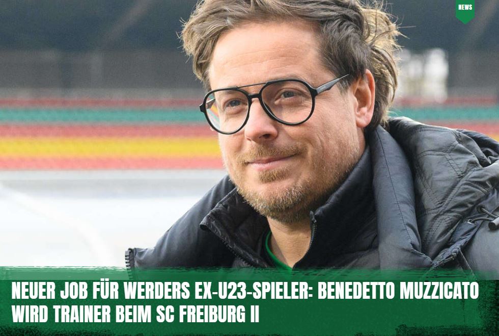 DeichStube's tweet photo. Früher in Diensten des SV #Werder Bremen, künftig beim SC Freiburg (#SCF) unter Vertrag: Benedetto #Muzzicato hat einen neuen Job 👉 https://t.co/6KP27sfCui https://t.co/xmnE5xJ1df