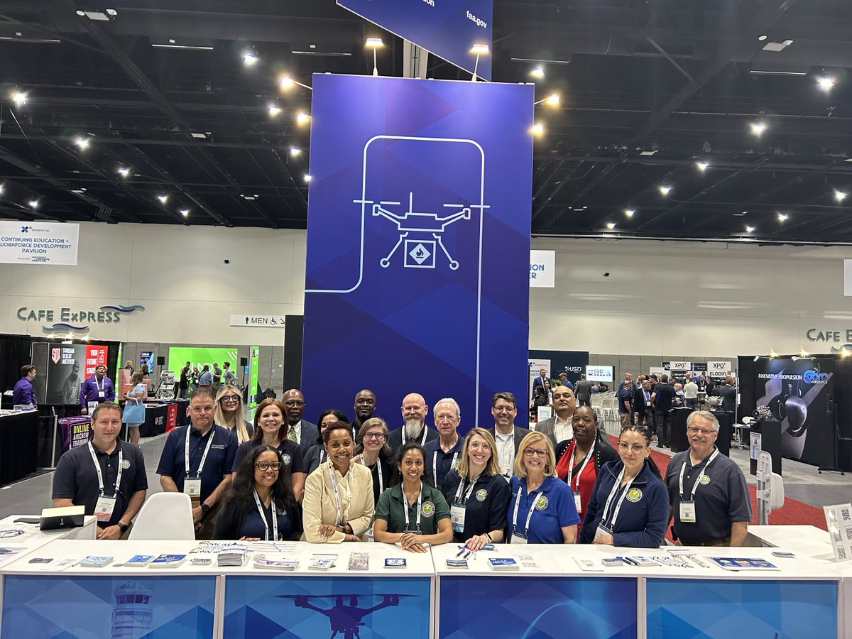 We are back at Xponential for another day of collaboration and education! The FAA is at booth #5437 answering questions on airspace safety and all things drones! Not at #XPO24? Submit your questions to our support center at bit.ly/47XVrxv.