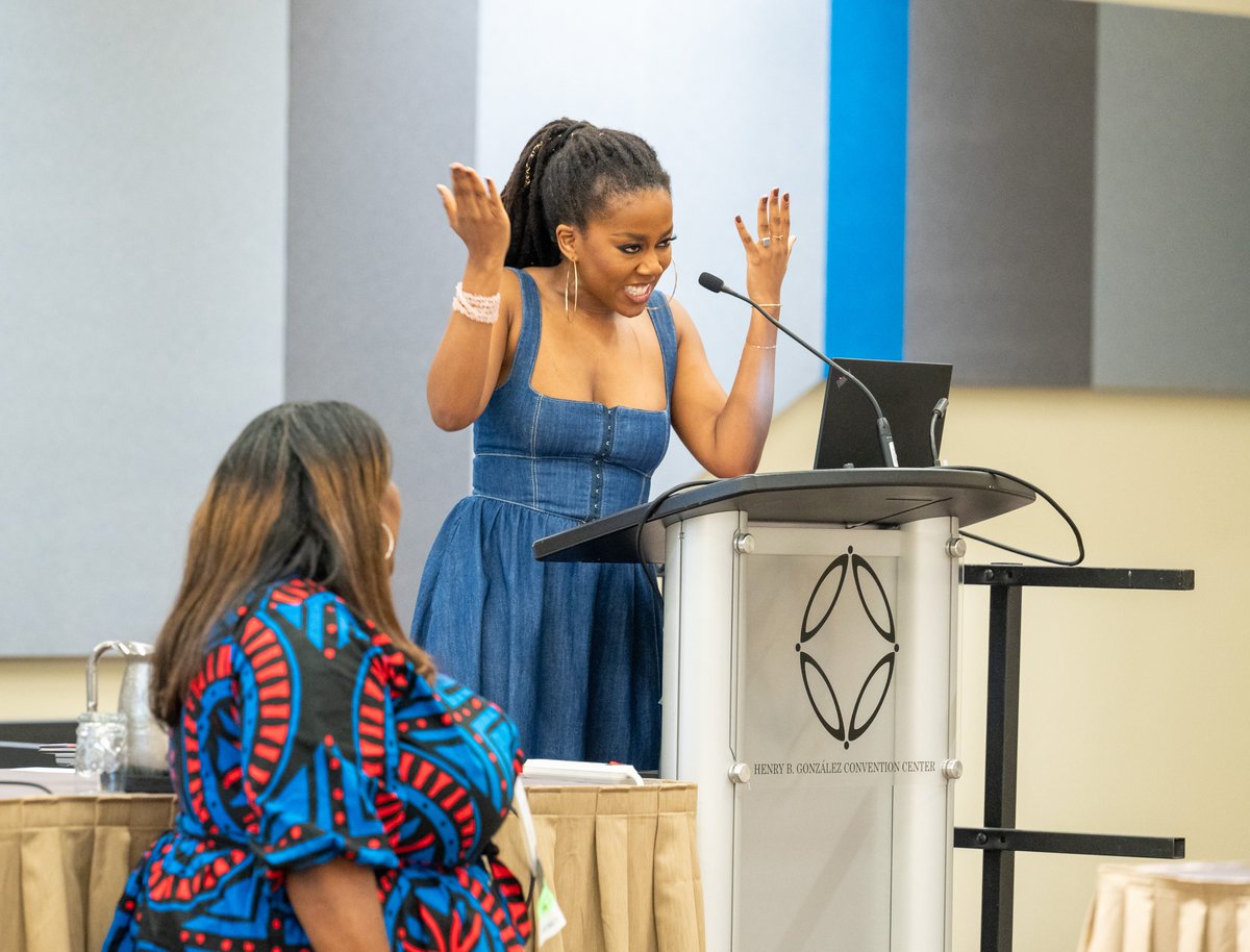 @tomi_adeyemi @Linktree_ Skies! I mean, Asé! 😂You deserve the biggest stage for the brightest of minds!!! TY LinkTree for recognizing our superstar Orisha_Writer! Congratulations to you on behalf of Zelie, Tzain & Amari! 😍❤️‍🔥👏🏿👏🏿👏🏿👏🏿

@BCRT_TLA Look at what our #TXLA24 speaker is celebrating!! 🤩