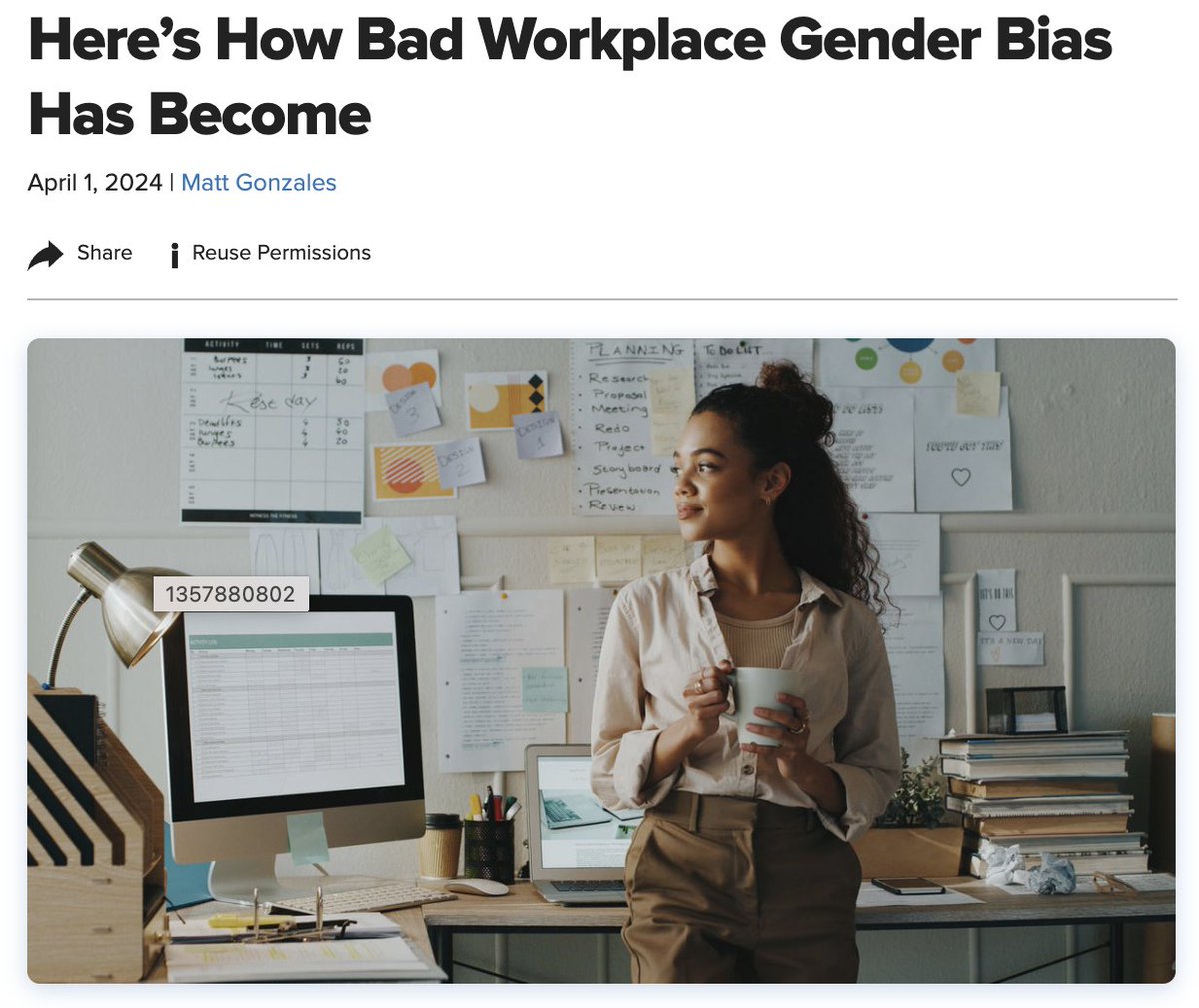 #GenderBias continues to sprout in the #workplace—both in explicit and covert ways. READ MORE:
shrm.org/topics-tools/n…