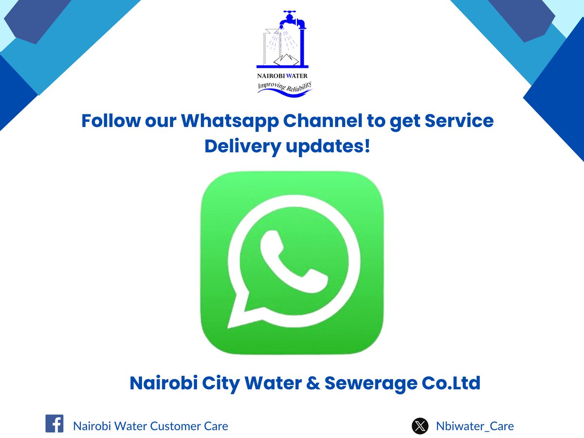 Our WhatsApp channel is now up and running. Use the link below to follow us for updates on all our services. whatsapp.com/channel/0029Va…