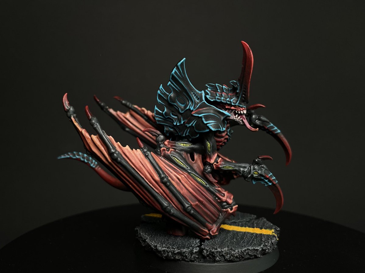 brushstrokbrat's tweet photo. 3rd ed Tyranid Prime

#tyranidprime #tyranids #tyranid #hivefleet #hivefleetbehemoth #hivefleetbehemoth3rded #hivefleet3rded #WarhammerCommunity #paintingminiatures #warhammer40k https://t.co/Ph9cDsugAu