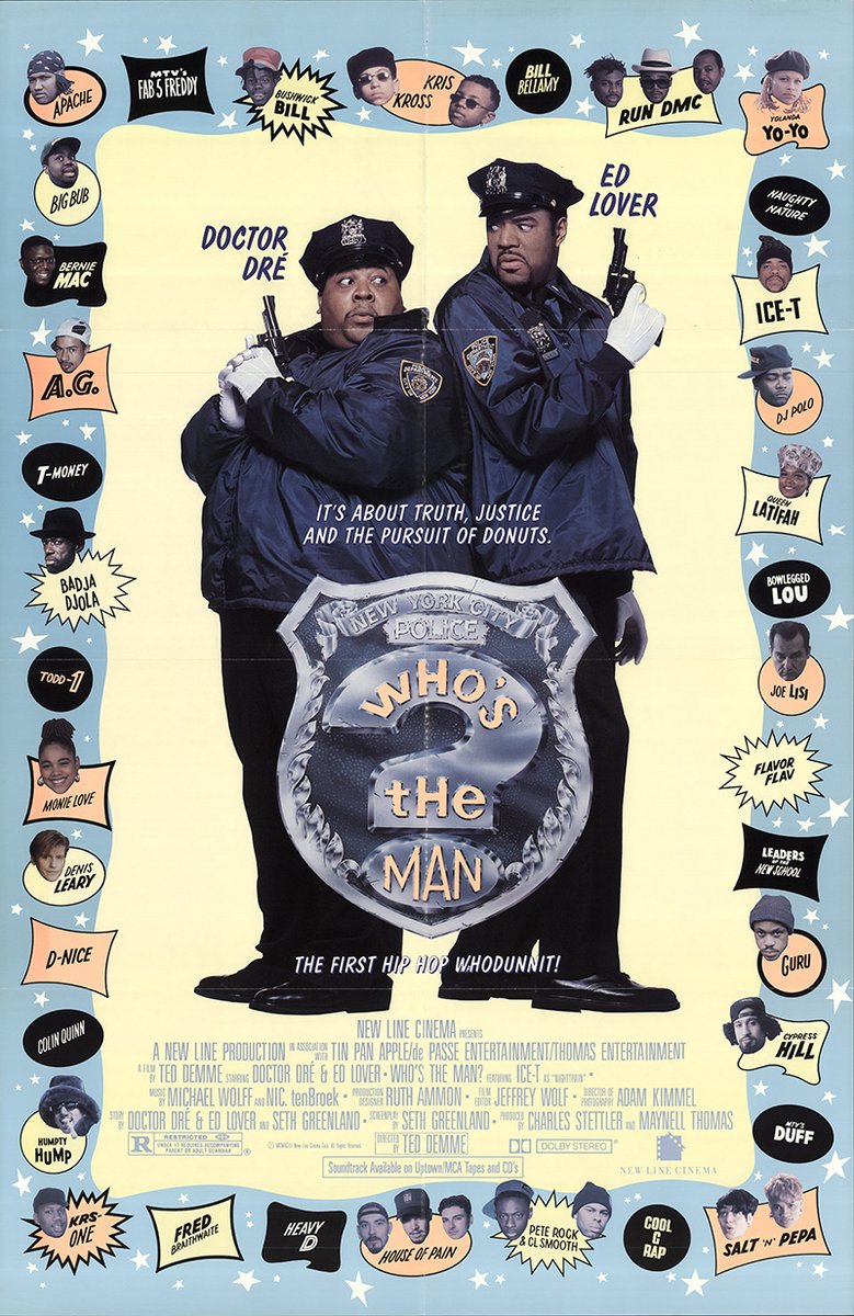 RealSeedyMac's tweet photo. #2 Movie #ThisWeekIn1993 Who's the Man?
Weekly Gross: $5,328,429 https://t.co/t3uZ403MhY