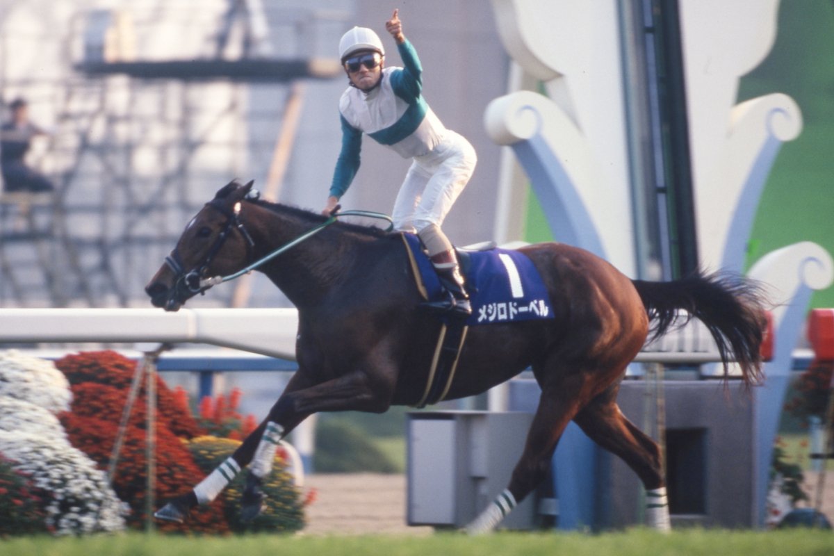 名牝 #メジロドーベル は30年前の今日5月6日に生まれました。 阪神3歳