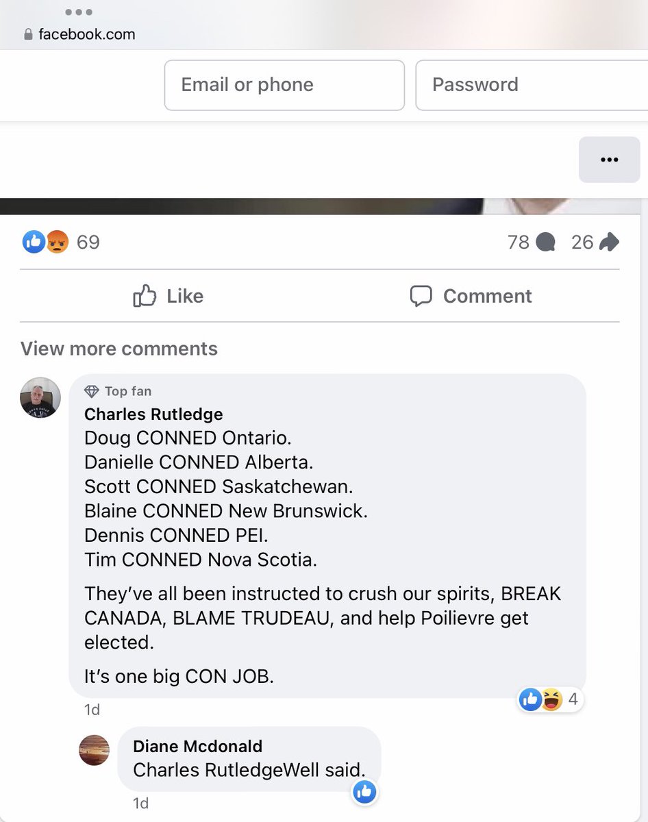 Pierre’s in Cape Breton today trying to convince hunters that Trudeau wants to take their guns. One week after the anniversary of the worst mass shooting in Canadian history. Some Cape Bretoners have caught onto the Con con.