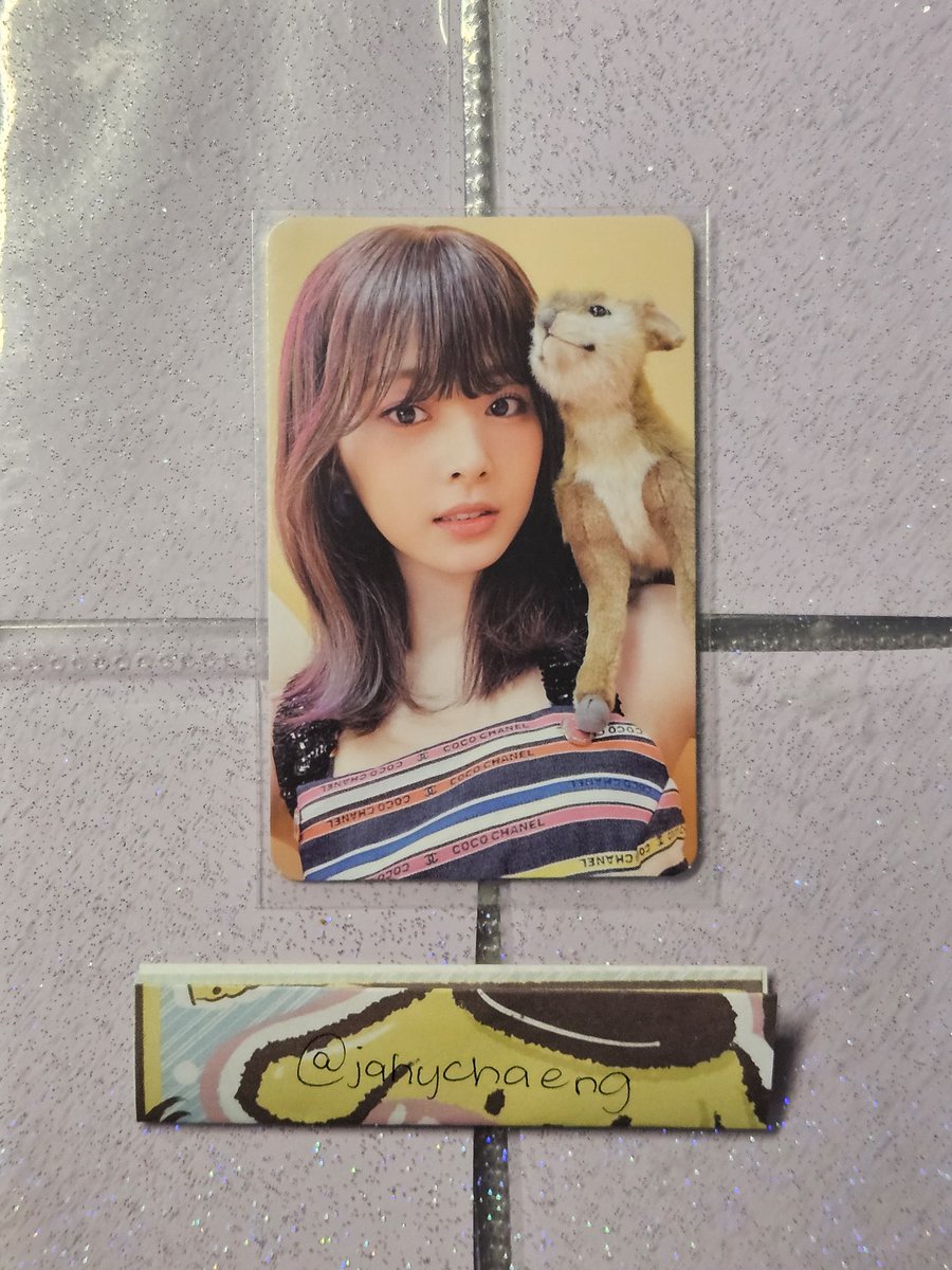jahychaeng's tweet photo. wts lfb twice tzuyu between 1&amp;2 b1&amp;2 album pc ph

Tzuyu Deer
— ₱125 + pf lsf 
— x sensi, has dents
— mine to claim https://t.co/ISFl7Big7Y