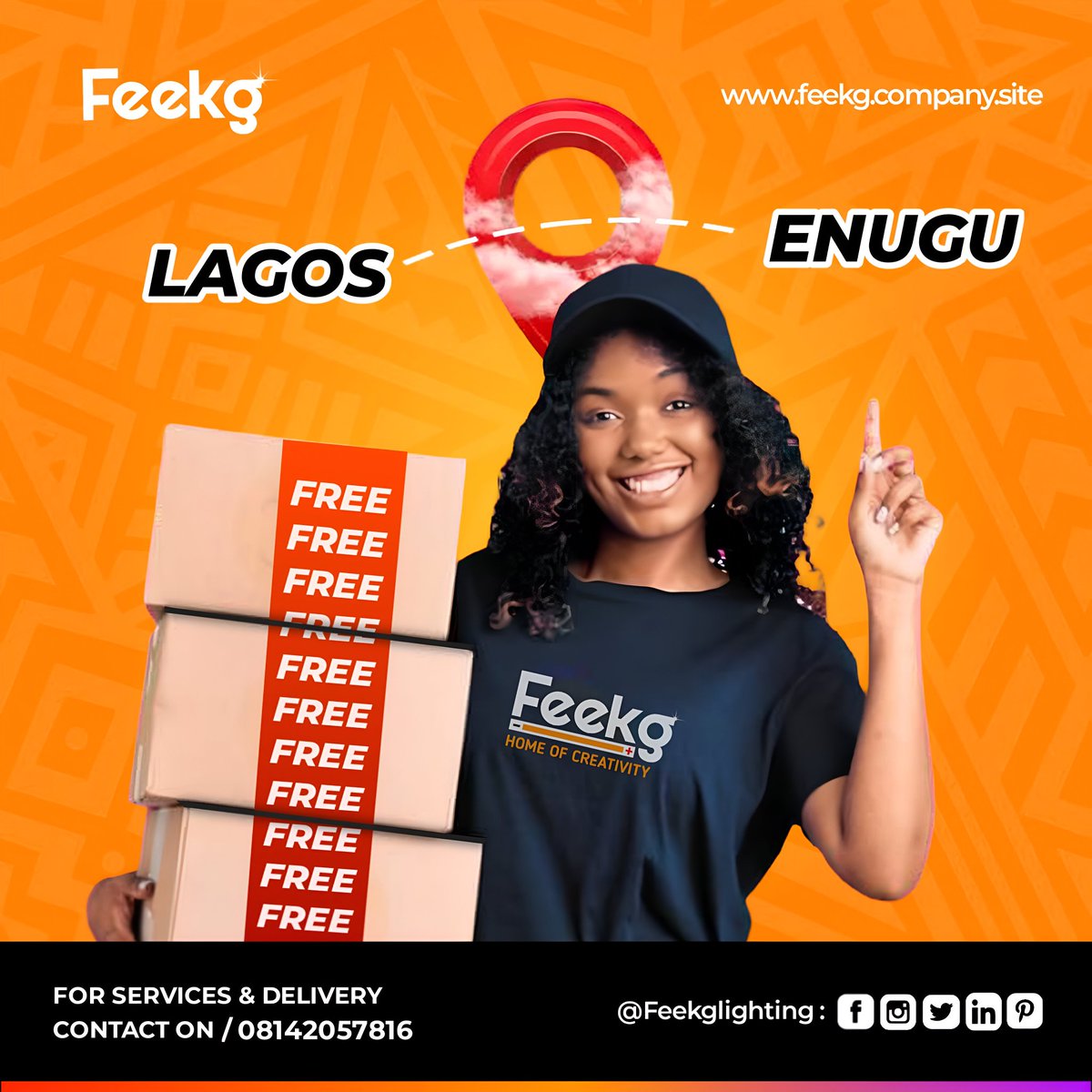 Feekglighting's tweet photo. FREE DELIVERY 🚚  in Lagos and Enugu state Nigeria. Contact now for your order and delivery https://t.co/qpzHPENRKc