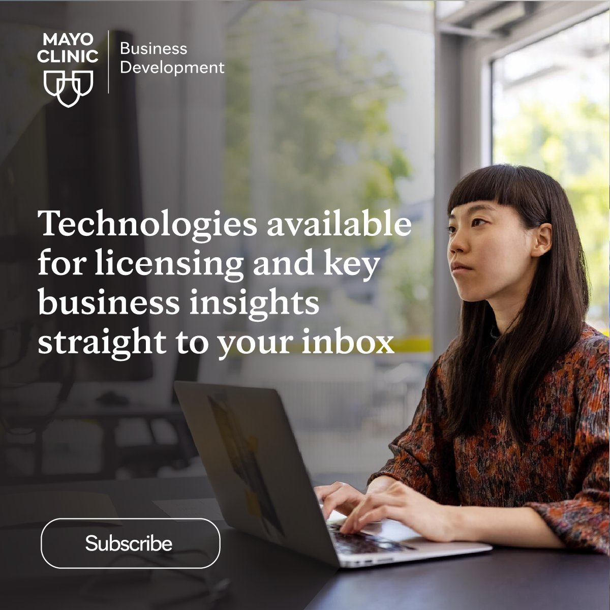 Want to know what's happening in healthcare innovation? Stay up to date with @MayoInvents' newsletter. Subscribe and receive the latest in events, technology, industry trends, and more. links.e.response.mayoclinic.org/BusDevExternal #MayoClinic #Innovation #News #Healthcare #Technology