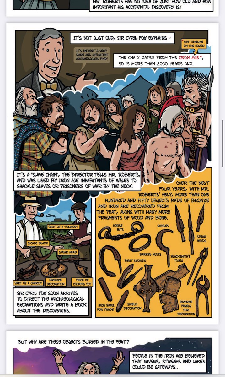 Splendid and thought provoking session @InstituteArch conference on the alternative approaches to fieldwork publications with @ZenaKamash and @LeahHewerdine - featuring the fabulous comics of @johnswogger which were so useful at Llyn Cerrig Bach last week #archaeology