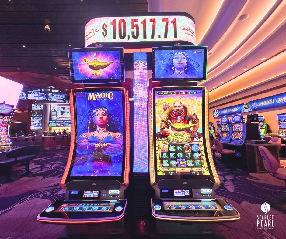 ScarletPearl_MS's tweet image. 💃🏼 If luck be a lady tonight, dance with her at Scarlet Pearl. 🎰 #winatthepearl #magiclamp #dragonspin #slots #dibervillemissisippi #biloximississippi