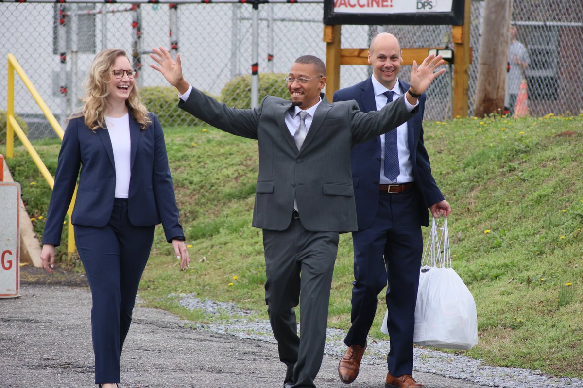 This #SecondChanceMonth, April Barber Scales and Anthony Willis, who received clemency from @NC_Governor in 2022, write about their experience and urge the governor to consider granting #SecondChances to others. 📷: April and Anthony on the day of their release.