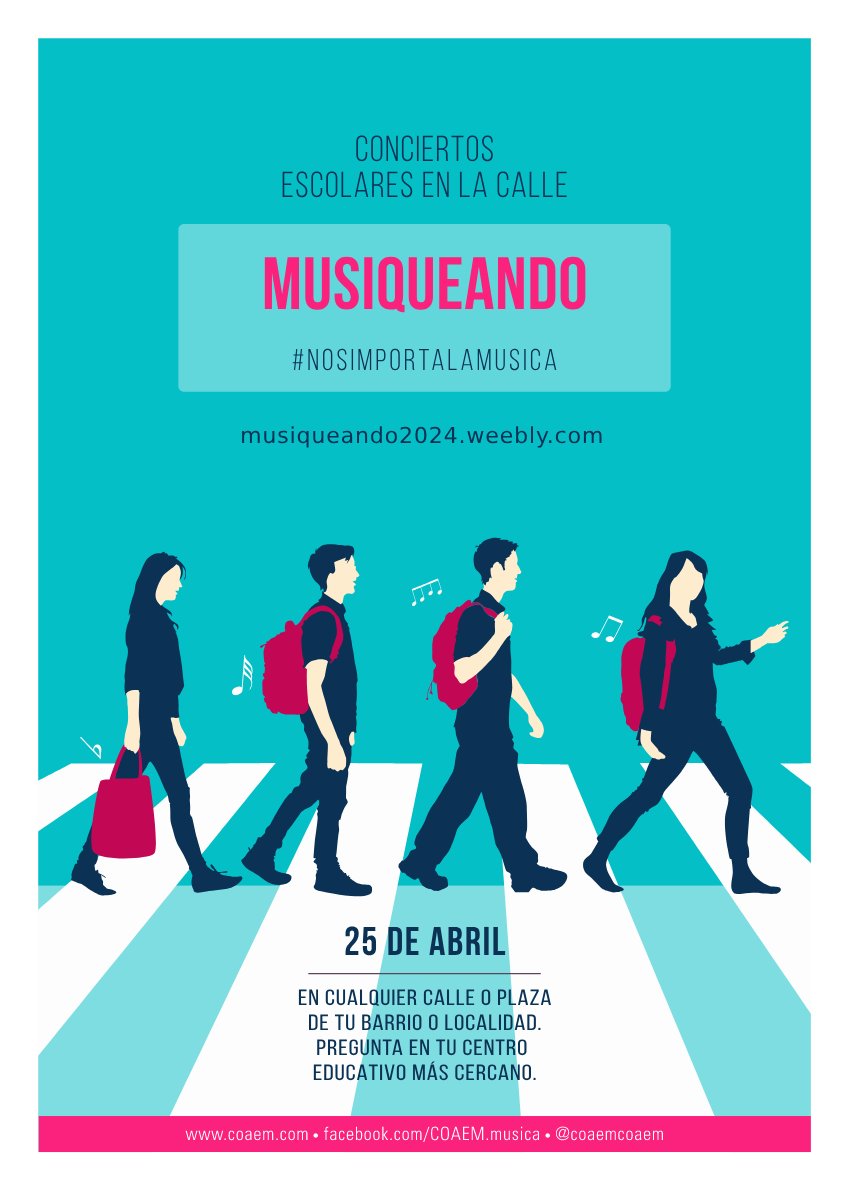 apmaragon's tweet photo. #notadeprensa #musiqueando2024 en #Aragón. La comunidad de más participación. 
18.500 estudiantes de casi 100 centros educativos hacen conciertos escolares en la calle
#educaconmusica
#edmusical 
@AragonNoticias_ @aragontv @heraldoes @HeraldoEscolar @el_Periodico @efearagon https://t.co/1jKjOiqabD