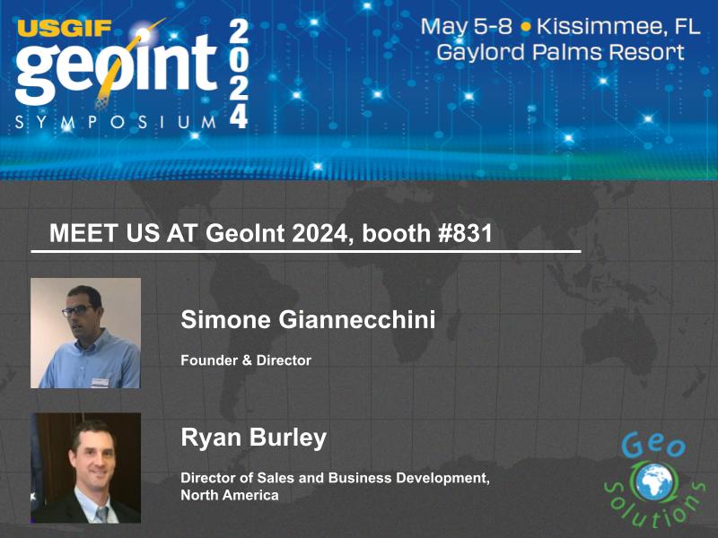 🌐 Happy to share that we will be at #GEOINT2024 showcasing our latest work with  #GeoServer, #MapStore and #GeoNode at booth 831🛰️   

🔗Discover more in our blog: wp.me/pfwItg-2Aq

#OGC #DigitalTwin #Cesium #OGC #3DTiles #OSGEO #FOSS4G #gischat