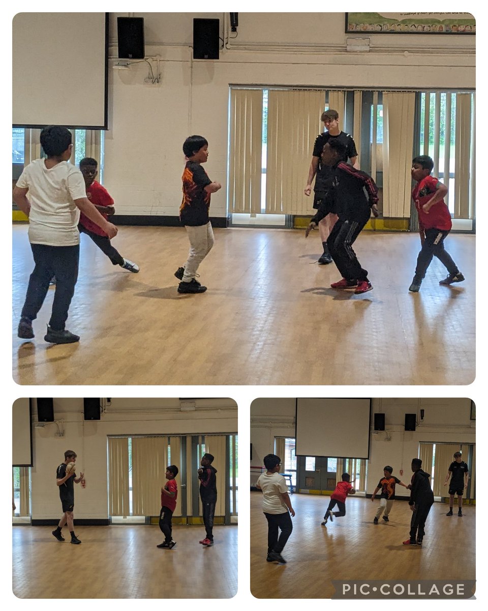 Fantastic to see the skills on display during after school rugby club A huge thanks to Aaron for coaching us today 🏉 🏉🏉 #KeepingActive #5WaystoWellbeing