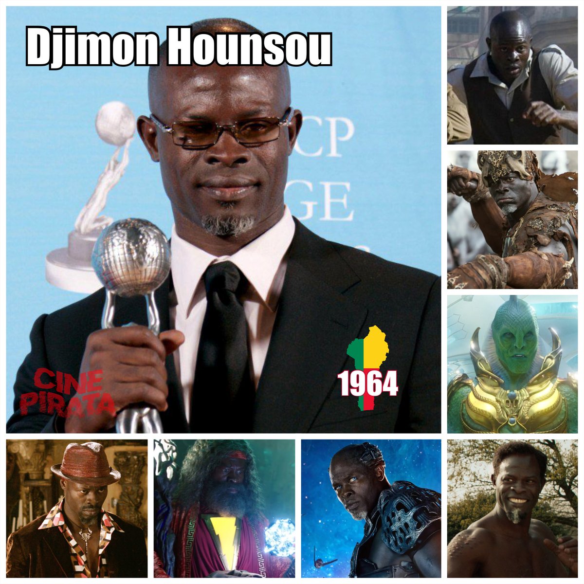 ¡ FELIZ CUMPLEAÑOS !
Djimon Hounsou 🥳🎂

+Cine -Pirata
#Cine #UnDiaComoHoy #CinePirata #DjimonHounsou #Cine2024